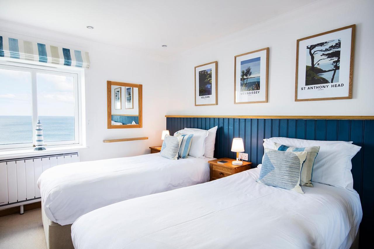 Marine Point, Mevagissey - Sensational Cliff Top Views Of Harbour And Bay Eksteriør bilde