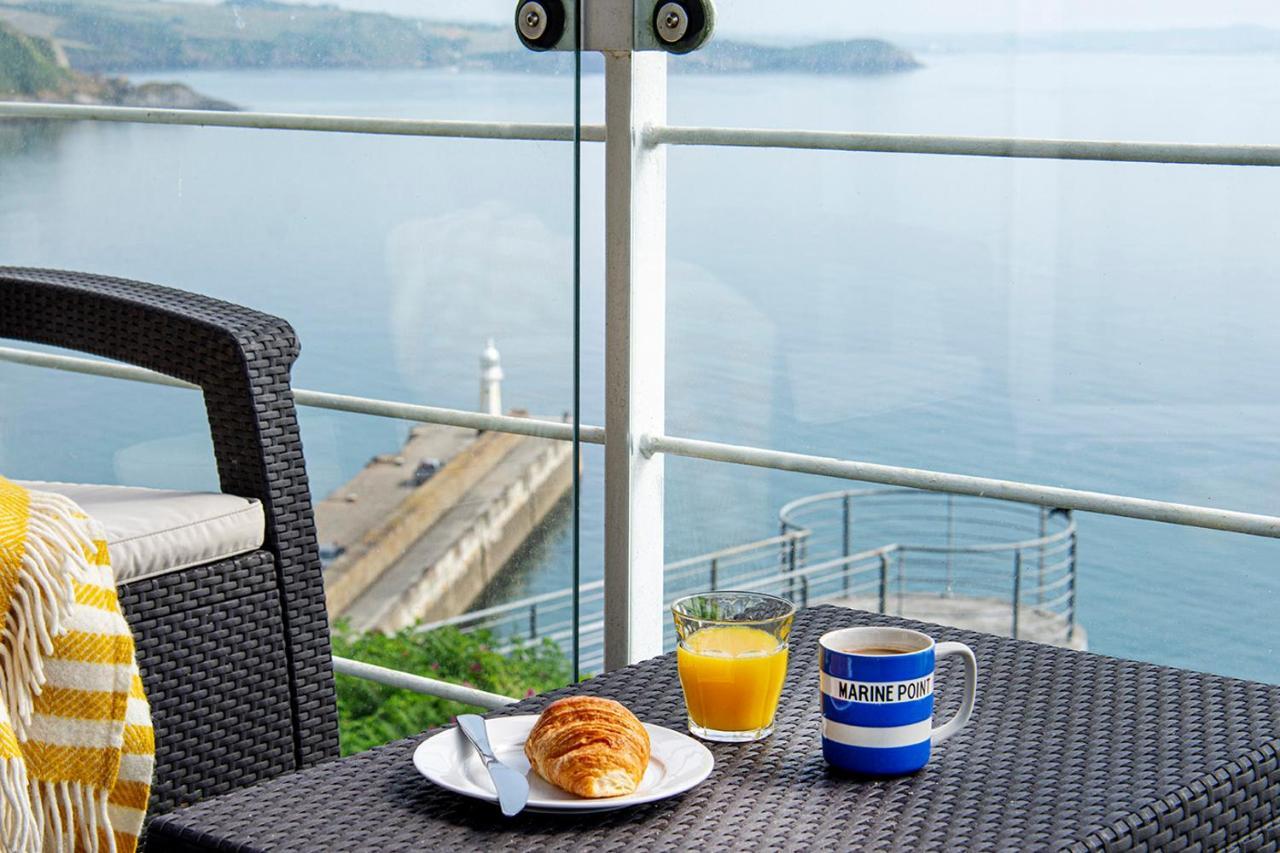 Marine Point, Mevagissey - Sensational Cliff Top Views Of Harbour And Bay Eksteriør bilde