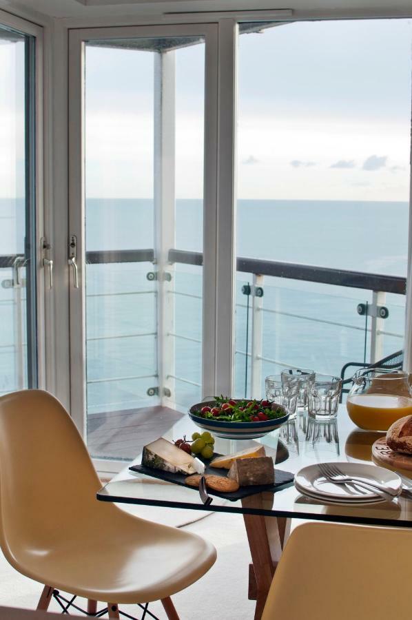 Marine Point, Mevagissey - Sensational Cliff Top Views Of Harbour And Bay Eksteriør bilde